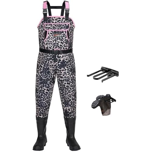 HISEA Women Waders Waterproof 400G Insulated Neoprene Chest Wader for Women