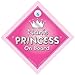 Nan de Princesse Sur le Board, Princess On Board, panneau voiture Princesse, Nana, Nan, voiture Panneau, panneau bébéà bord, bébéà bord, nouveauté voiture Panneau, signe pour voiture (726)