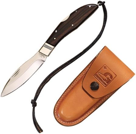 GrohmannKnives D.H.Russell Folding Lockback, Rosewood Handle, Plain