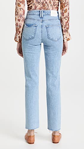 PAIGE Women's Stella Straight Jeans3