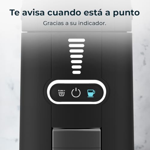 Miniatura 9 de Cecotec Cafetera Cápsulas Express Freestyle Compact. 1450w, Thermoblock, 19 Bares, Apta Para Café Molido, Dolce Gusto Y Nespresso, Diseño Elegante Y Compacto, Depósito 600ml, Apagado Automático