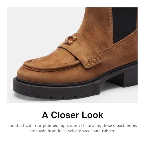 COACH Women's Louisa Bootie Uniform Dress Shoe4