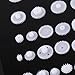 ERYUE Wearable Plastic Gears Pulley Set DIY Gear Parts for Model Making, Fits All Kinds of Robots Toys (64 Kinds Gear kit)