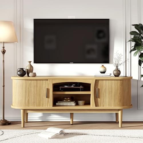 Decofy Mid Century TV Stand for TVs up to 65