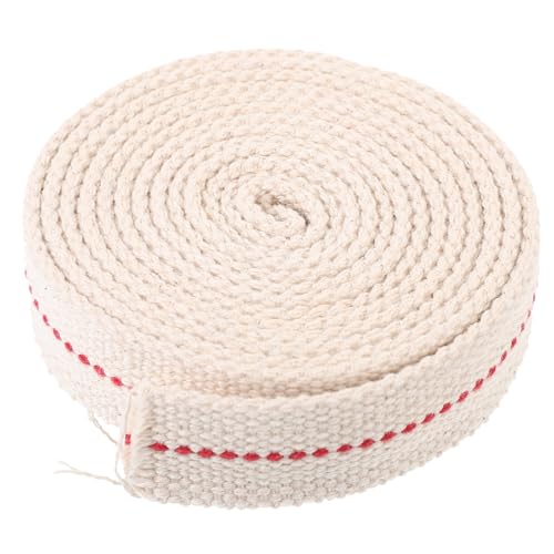 Garneck Estructura Simple y Recortada Lámpara de de Queroseno 100% Algodón para Beige para Uso en Lámparas de Queroseno
