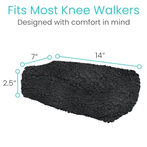 Vive Mobility Sheepskin Knee Scooter Pad
