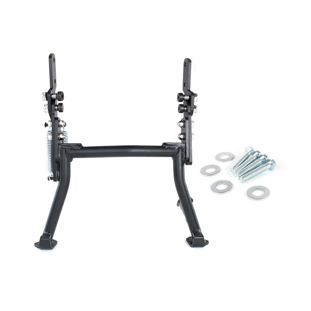 Béquille centrale moto noire support latéral KLR650 2022-2023