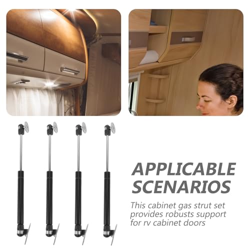 Pistón de gas de aleación duradera para puertas elevables de armarios 4