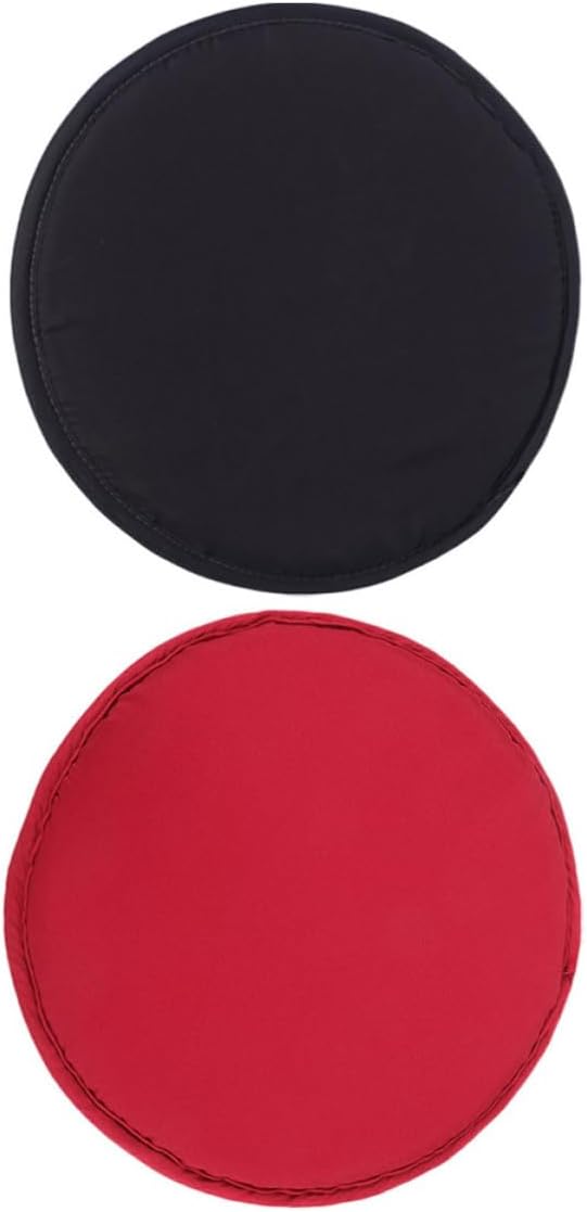 GANAZONO 2pcs Round Picnic Seat Pads Lightweight Camping Seat Cushions Made of Polyester and Pp for Outdoor Seating Arrangements and Easy to Carry