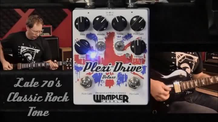 Wampler Plexi-Drive Deluxe V2 Distortion & Overdrive Guitar