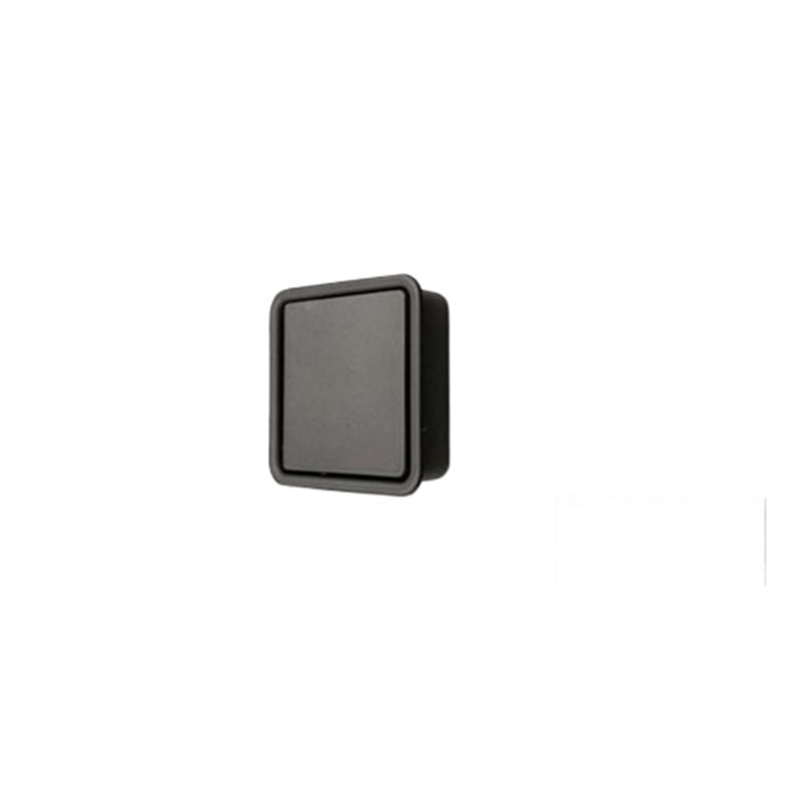 Mohuied Grey -45Mm Recessed Handle Embedded Handle, Concealed Door, Black Gold, Zinc Alloy, Cabinet Furniture Hardware(Grey -45Mm)