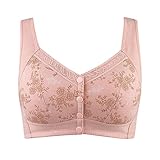Lace Strapless Bras for Women Ropa Interior có transpirable límites Mujeres flexionan sujetadores corsés Pink X-Large