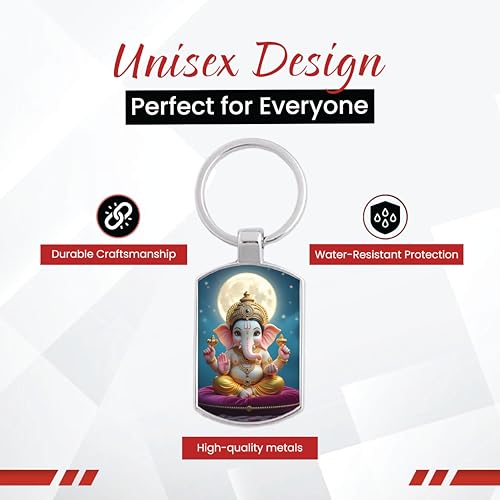 Image of Premium Printed Metal Keychain for Men & Women | High-Definition Artwork Print | Durable Key Ring for Car, Bike, Home & Office Keys | Stylish Decorative Key Holder Gift