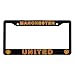 EliteAuto3K License Plate Frame Cover for Manchester United Fans – Black – 12.25” x 6.25” - Ideal Gift for Sports Fans & Supporters – Slim Design