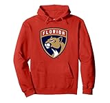 Florida Panthers Icon Red Officially Licensed Pullover Hoodie