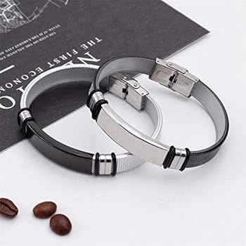 Gepersonaliseerde ID-armbanden voor dames en heren, roestvrij staal, medische gezondheidszorg, medische polsband, patiënt, EHBO-waarschuwingssieraden voor noodgevallen, om leven te redden, aangepast