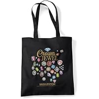 Bridgerton Crown Jewel Bolsa Tote Reutilizable para Compras y