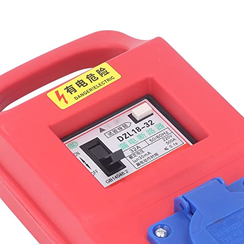 Distribuidor de Energia, 220‑250 V IP44 Protegido contra Chamas PC Caixa de Distribuição de Energia