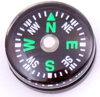FENHE 48pcs 2cm Small Mini Compasses for Survival Kit