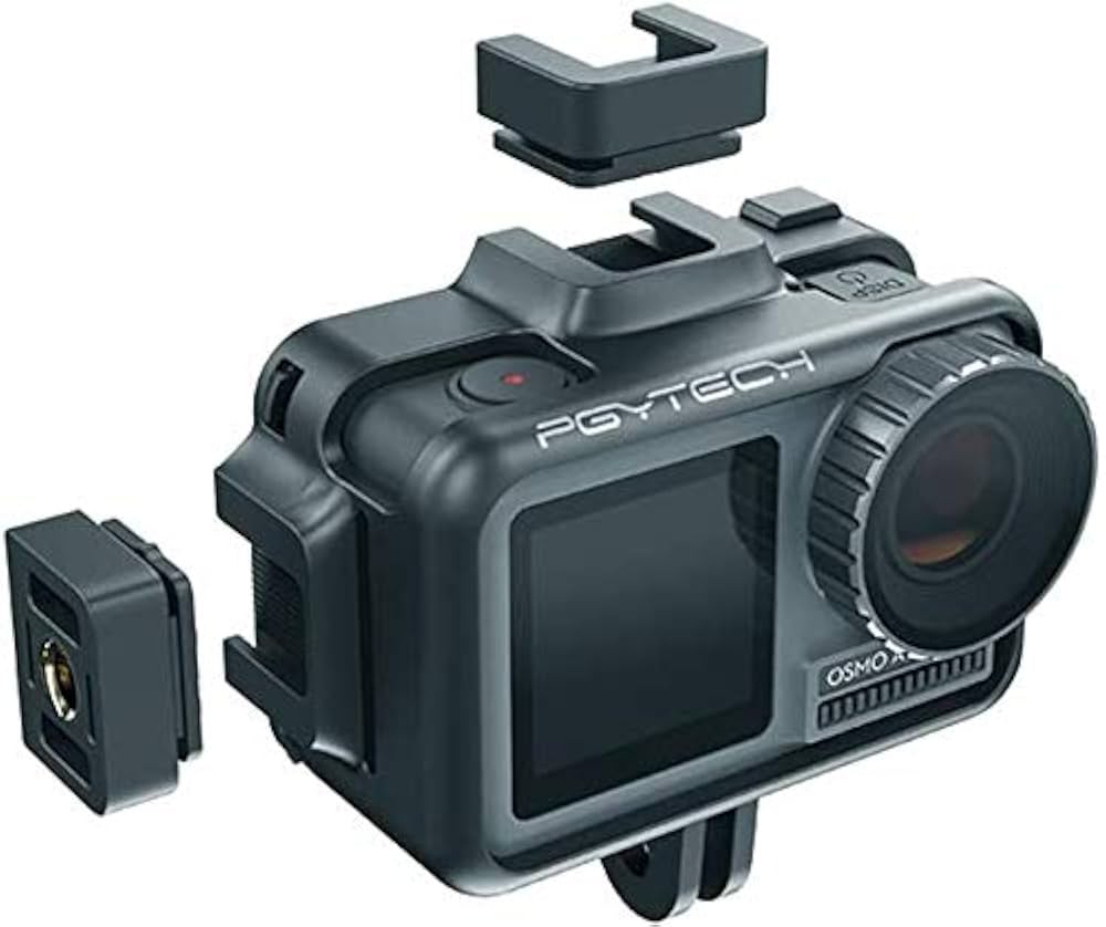 TELESIN Custodia Alluminio Per DJI Action 5/4/3 - Leggera, Con Attacco Filtri ND/CPL E Fredda Scarpetta - Foto 5