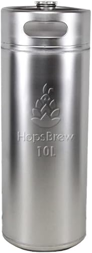 Mini cultivador de barril de acero inoxidable 304 (plata estándar de 10 litros)