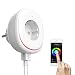 Produktbild WLAN Steckdose mit RGB Nachtlicht - Smart WiFi Steckdose Alexa Kompatibel mit USB Port und Dimmbarer Nachtlicht, Intelligente Steckdose Fernbedienung mit Alexa, Google Home und IFTTT, IOS und Android