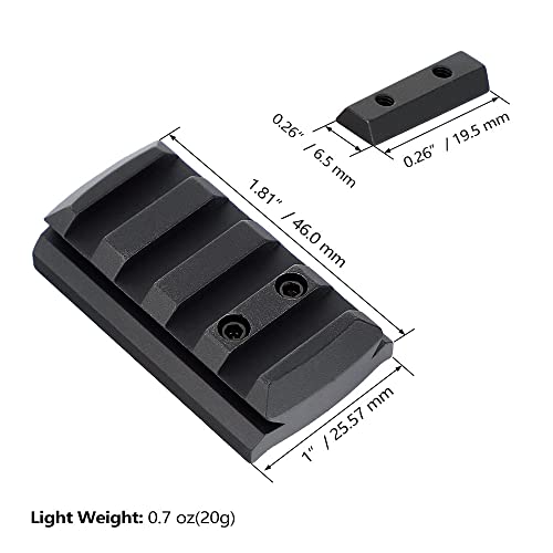 Ohhunt Red Dot Sight Mount For Install Pistol G-Lock 17 19 22 23 26 27 34 Rail Are Suitable For Bushnell Trophy Trs-25 Otw Red Dot Sight #TOP3