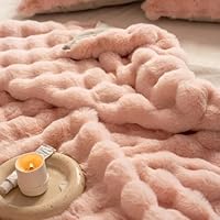 Pluizige Toscaanse Fleece Deken Nepbont Bed Gooi Super Zachte Warme Grote Deken, Omkeerbare Zachte Warme Gooi Dekens, voor Slaapbank Auto (Color : 07, Size : 78x90 in