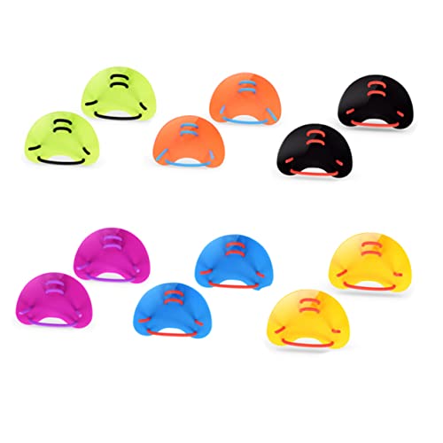 Sosoport Remos De Natação Remos De Natação Para Mãos Adultos Remos De Mão Acessórios Para Luvas De N