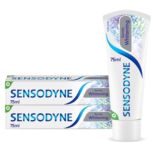 Sensodyne Daily Care Gentle Whitening Fluoride Toothpaste, 75ml (Pack of 2)