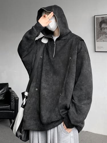 Men's Tie-Dye Hoodie Loose Fit Sports Style Spring Autumn 5