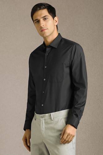 Image of Louis Philippe Men's Solid Classic Fit Shirt