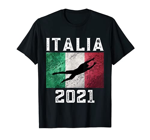Italy Football Soccer Italian Flag For Men Women And Kids Maglietta
