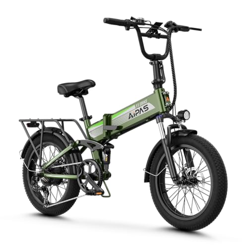 Aipas F3 Folding Electric Bike for Adults, 1500W Peak