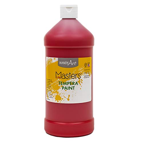 Handy Art Little Masters Tempera Paint 32 ounce, Red