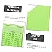 Gogogmee 1 Set Plastic with Stylus for Blind Durable Writing Board for Learning Line Cell Design Flexible Plastic Material Convenient and Reliable Tool for Accessibility