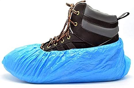 10 Paar Schuhüberzieher Aus Plastik – Wasserdicht, Rutschfest, 30x28cm. Ideal Für Regen, Garten Oder Camping!