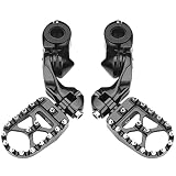 Bravema Motorcycle Highway Foot Pegs, FootPeg Pedals, 1.25 inch Highway Bar Footpegs Fit for Harley