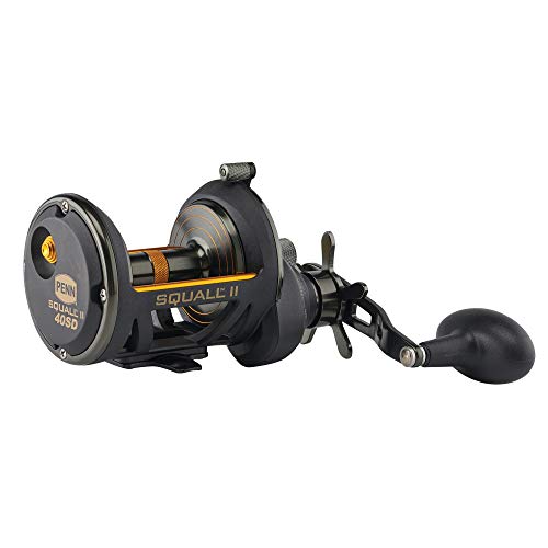 Penn Fishing Squall Ii Star Drag Conventional Fishing Reel, Black Gold #TOP2