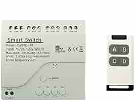 Modulo Interruttore Relè WiFi RF 2 Canali MHCOZY - Controllo Vocale Alexa E App Smart Life Per Tende E Garage - Foto 7