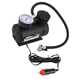 Electric Air Pump Portable Mini Air Compressor Bike Tire Infaltor Pump 12V 300 PSI Foot Pump Tyre Pumps for Cars