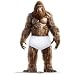 Accoutrements Archie McPhee Bigfoot's Legendary Underpants: A Novelty Gag Gift for Believers and Pranksters White