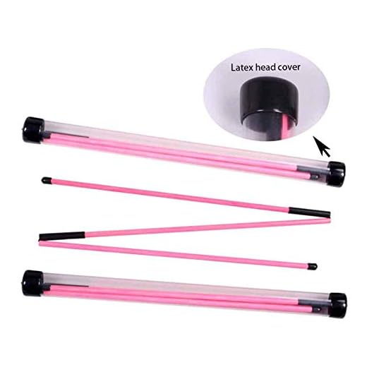 BGY Golf Alineacion Palos 3 Plegable Práctica Varillas Golf Entrenamiento Ayuda Golf Swing Entrenador Abrigo Palo Equipment Accesorios - Rosa, Free Size