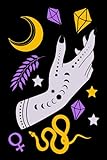  IT\'S A RIOT! ART Witchy Notebook  Modern Witch Symbols: Dot Grid Witchcraft Journal For Goth Girls & Wiccans  9\