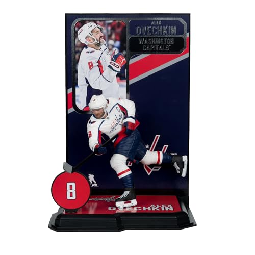 McFarlane Toys- Alex Ovechkin (Washington Capitals) NHL 7in Posed Figure McFarlane's SportsPicks