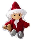 spieluhr augsburger puppenkiste Farbe: rot Heunec 664418 - Sandmann Puppe in rot mit Musikzugwerk, 20 cm