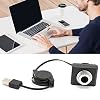 Webcam 480P Camera Automatic White Balance USB2.0 Computer PC Camera Portable Multifunctional Digital Webcam for Recording, Calling, Conferencing, Gaming