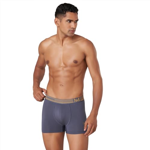 Image of Macroman M-Series MW Signature Collection By Rohit Bal Premium Supima, Modal, Spandex Mens Trunks