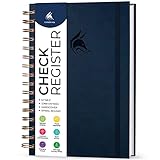 Clever Fox Check Register for Personal Checkbook – Checking Book Register – Checkbook Register – Accounting Ledger Book – 3968 Entry Lines, 6.1