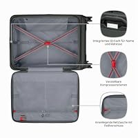 WENGER Hartschalenkoffer Skyon S 35/45 l Erweiterbar Laptopfach Anthrazit – Ansicht 5